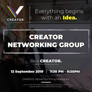 Read more about the article MONTHLY CREATOR NETWORKING GROUP (KK)