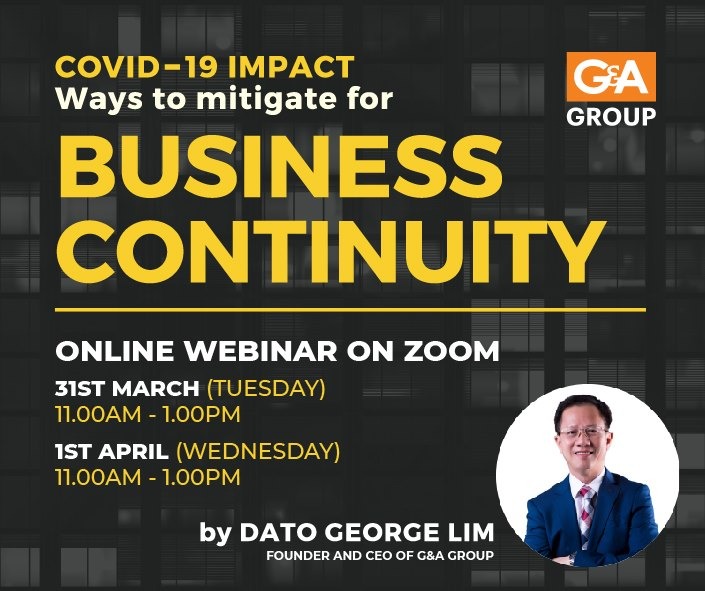 Read more about the article COVID-19 IMPACT : WAYS TO MITIGATE FOR BUSINESS CONTINUITY