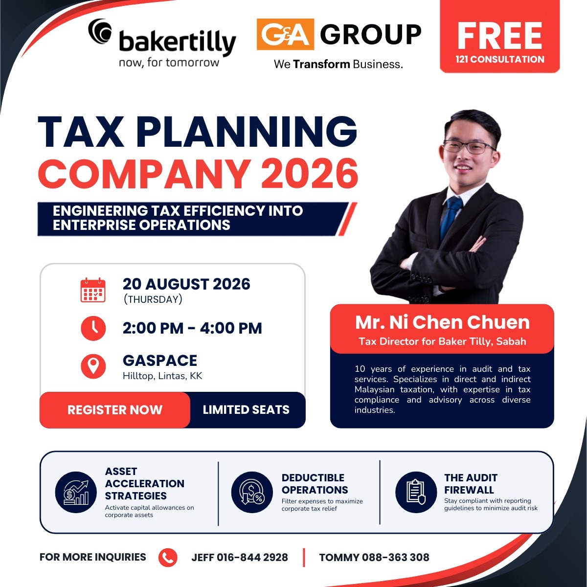 20 Aug Company Tax Planning